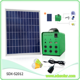 20W12AH太阳能发电小系统